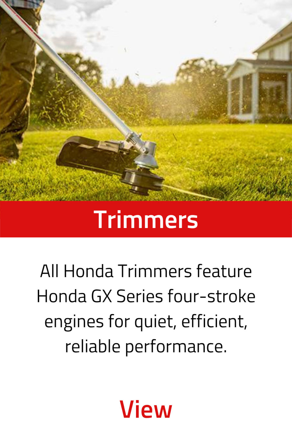 Honda Power Equipment Trimmers