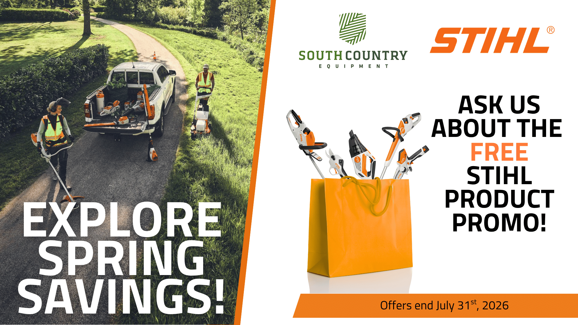 stihl, yard tools, lawn equipment, stihl canada, leaf blower, electric mower, battery powered equipm…